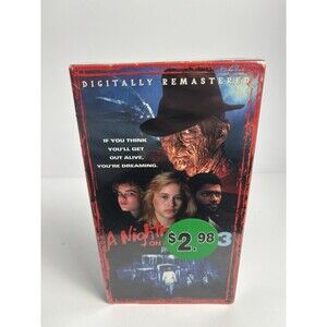A Nightmare on Elm Street 3: Dream Warriors (VHS 1999)SEALED Digitally Remaster